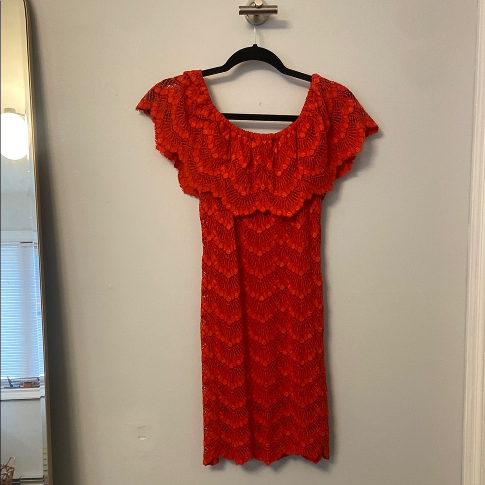 Red Lace Mini Dress | Nightcap